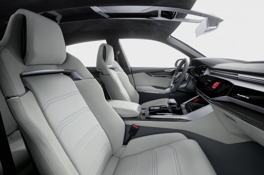 Интерьер Audi Q8 Concept 2017 года  (фото 21 из 46)